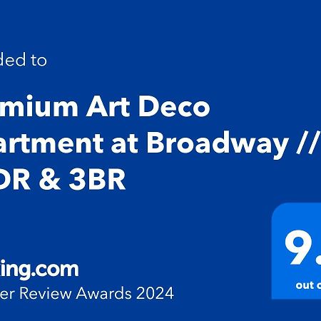 Premium Art Deco Apartment At Broadway // 4Bdr & 3Br بودابست المظهر الخارجي الصورة